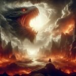 Illustration biblique de la marque de la bête et du sceau de Dieu dans Apocalypse 13